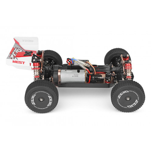 Машинка на радіоуправлінні 1:14 баггі WL Toys 144001 4WD (червоний)