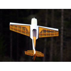 Літак радіокерований Precision Aerobatics Katana Mini 1020мм KIT (жовтий)