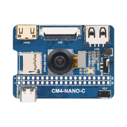 Плата розширення NANO C для Raspberry PI CM4 (Camera 8MP, HDMI)