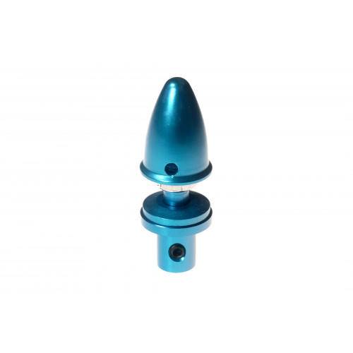 Адаптер пропелера Haoye 01209 вал 4.0 мм гвинт 6.35 мм (гужон, синій)