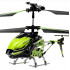 Вертоліт на пульті 3-к р/к мікро WL Toys S929 з автопілотом (зелений) 