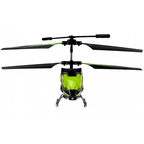 Вертоліт на пульті 3-к р/к мікро WL Toys S929 з автопілотом (зелений) 