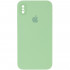 Чохол Silicone Case Square Full Camera Protective (AA) для Apple iPhone XS / X (5.8