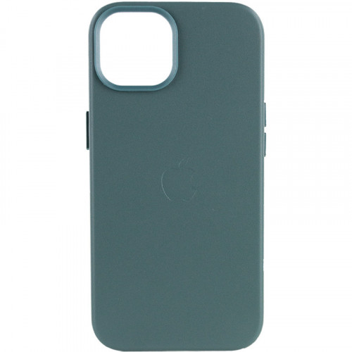 Шкіряний чохол Leather Case (AA Plus) with MagSafe для Apple iPhone 14 (6.1