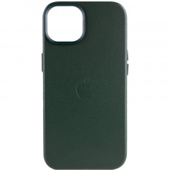 Шкіряний чохол Leather Case (AA Plus) with MagSafe для Apple iPhone 12 Pro / 12 (6.1")