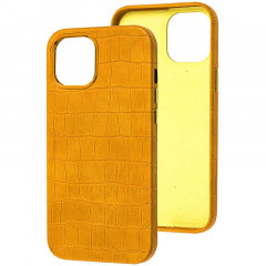 Шкіряний чохол Croco Leather для Apple iPhone 14 (6.1")