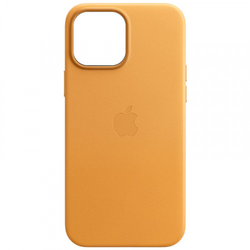 Шкіряний чохол Leather Case (AA) with MagSafe для Apple iPhone 14 (6.1
