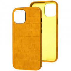 Шкіряний чохол Croco Leather для Apple iPhone 13 Pro Max (6.7")