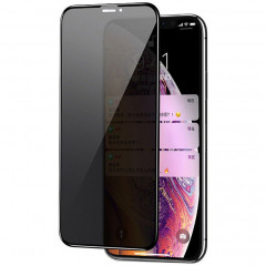 Захисне скло Privacy 5D (full glue) (тех.пак) для Apple iPhone 11 / XR (6.1")