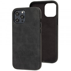 Шкіряний чохол Croco Leather для Apple iPhone 12 Pro Max (6.7")