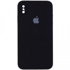 Чохол Silicone Case Square Full Camera Protective (AA) для Apple iPhone XS / X (5.8")