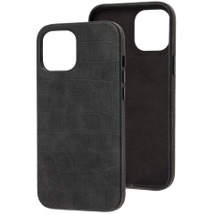 Шкіряний чохол Croco Leather для Apple iPhone 13 Pro (6.1")