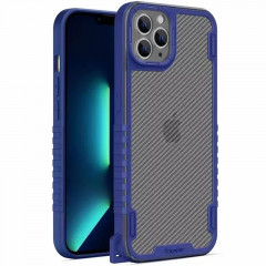 Чохол TPU+PC TRAVEL Carbon для Apple iPhone 12 Pro Max (6.7")