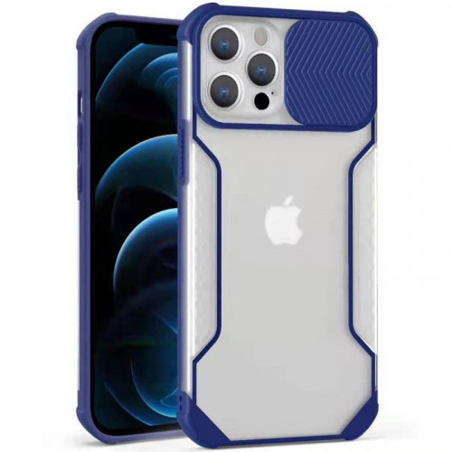 Чохол Camshield matte Ease TPU зі шторкою для Apple iPhone 12 Pro Max (6.7