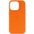 Шкіряний чохол Leather Case (AAA) with MagSafe для Apple iPhone 14 Pro (6.1