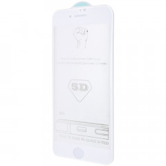 Захисне скло 5D Hard (full glue) (тех.пак) для Apple iPhone 6/6s (4.7")