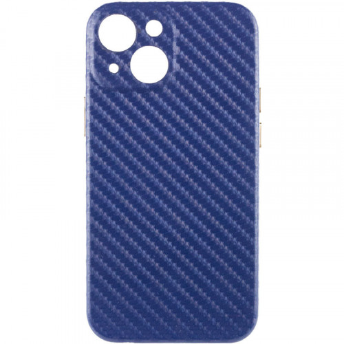 Шкіряний чохол Leather Case Carbon series для Apple iPhone 13 mini (5.4