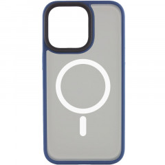 TPU+PC чохол Metal Buttons with MagSafe для Apple iPhone 12 Pro / 12 (6.1")