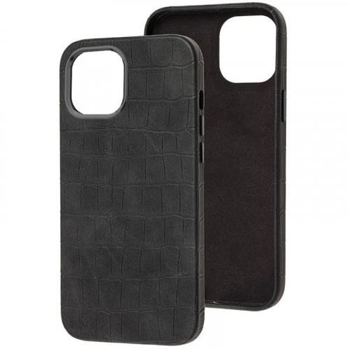 Шкіряний чохол Croco Leather для Apple iPhone 14 (6.1