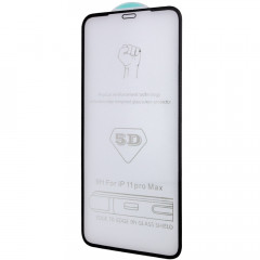 Захисне скло 5D Hard (full glue) (тех.пак) для Apple iPhone 12 mini (5.4")