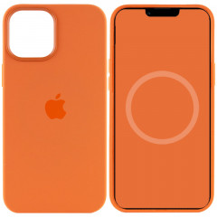 Чохол Silicone case (AAA) full with Magsafe and Animation для Apple iPhone 12 Pro Max (6.7")