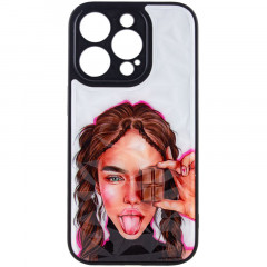 TPU+PC чохол Prisma Ladies для Apple iPhone 14 Pro (6.1")