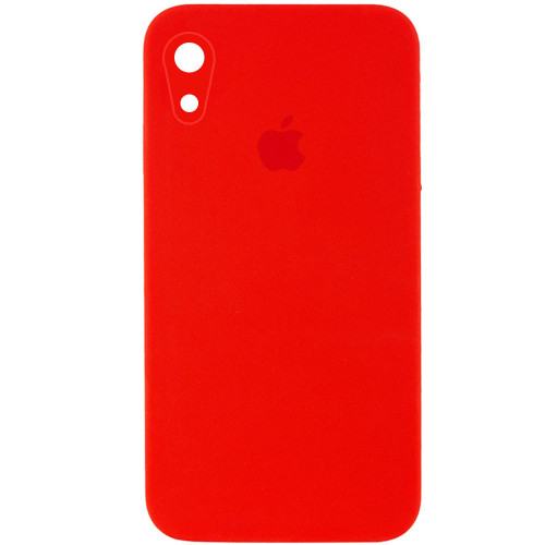 Уцінка Чохол Silicone Case Square Full Camera Protective (AA) для Apple iPhone XR (6.1