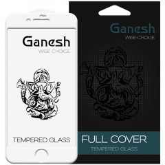 Захисне скло Ganesh (Full Cover) для Apple iPhone 7 plus / 8 plus (5.5")