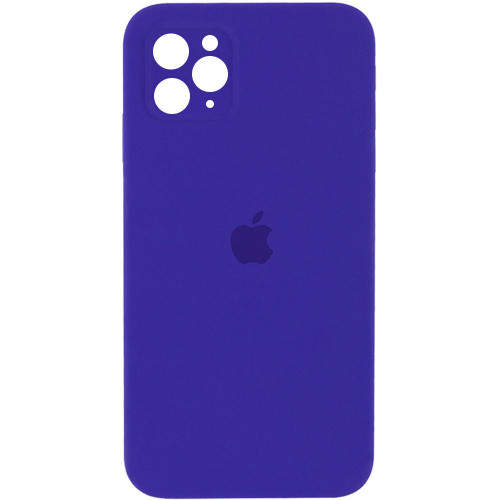 Чохол Silicone Case Square Full Camera Protective (AA) для Apple iPhone 11 Pro Max (6.5