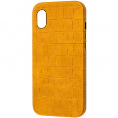 Шкіряний чохол Croco Leather для Apple iPhone XS Max (6.5")