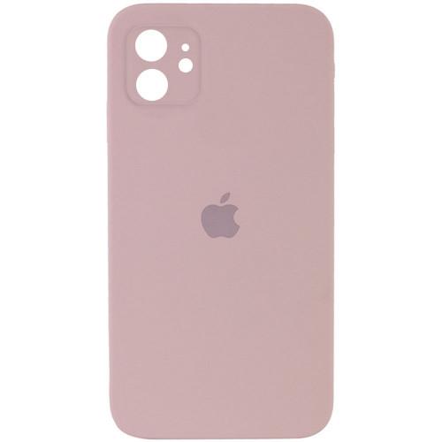 Чохол Silicone Case Square Full Camera Protective (AA) для Apple iPhone 11 (6.1