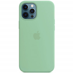 Чохол Silicone case (AAA) full with Magsafe для Apple iPhone 12 Pro / 12 (6.1")