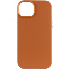 Шкіряний чохол Leather Case (AA Plus) with MagSafe для Apple iPhone 12 Pro Max (6.7")