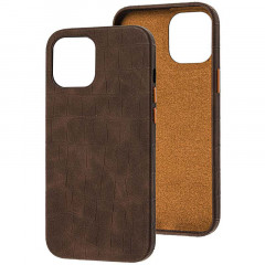 Шкіряний чохол Croco Leather для Apple iPhone 13 mini (5.4")