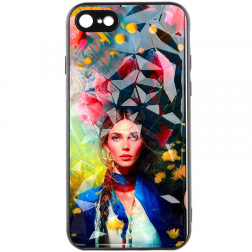 TPU+PC чохол Prisma Ladies для Apple iPhone 7 / 8 / SE (2020) (4.7